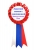 Значок-розетка для выпускника начальной школы именная # 1